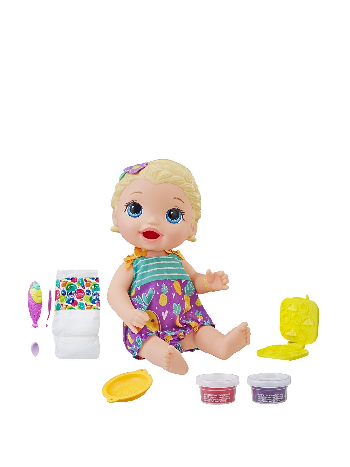 blonde baby alive doll