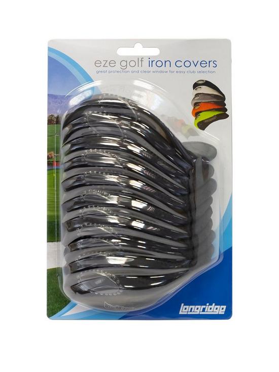 stillFront image of eze-golf-iron-covers-10pcs-4-sw-gw-black