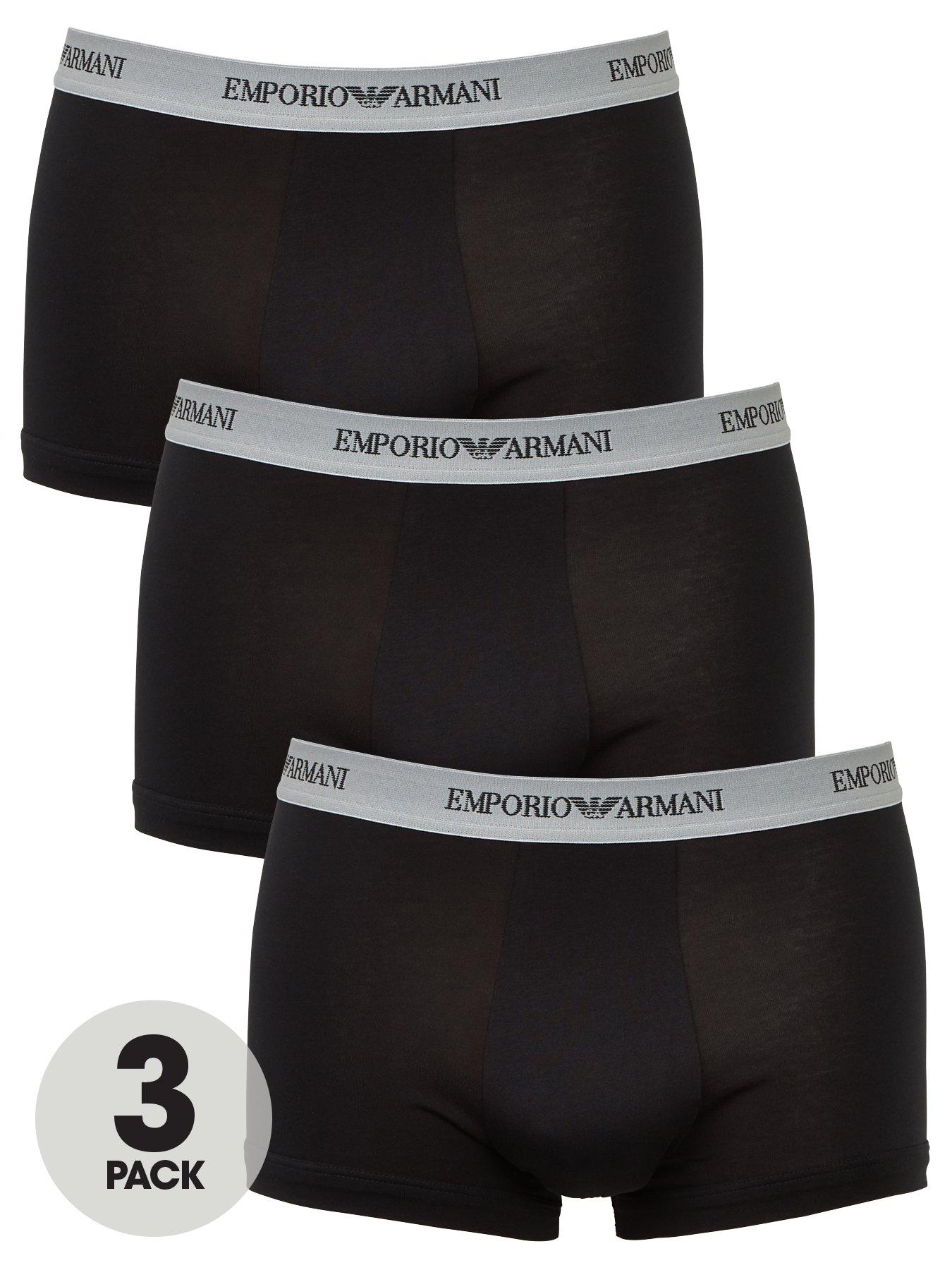 emporio-armani-bodywear-3-pack-emporio-waistband-stretch-cotton-trunks-black