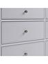  image of k-interiors-sherwood-ready-assembled-solid-woodnbsp-3-3-drawer-chest