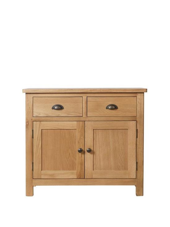 front image of k-interiors-shelton-ready-assembled-solid-wood-medium-sideboard