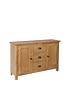  image of k-interiors-shelton-ready-assembled-solid-wood-large-sideboard