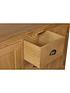  image of k-interiors-shelton-ready-assembled-solid-wood-large-sideboard