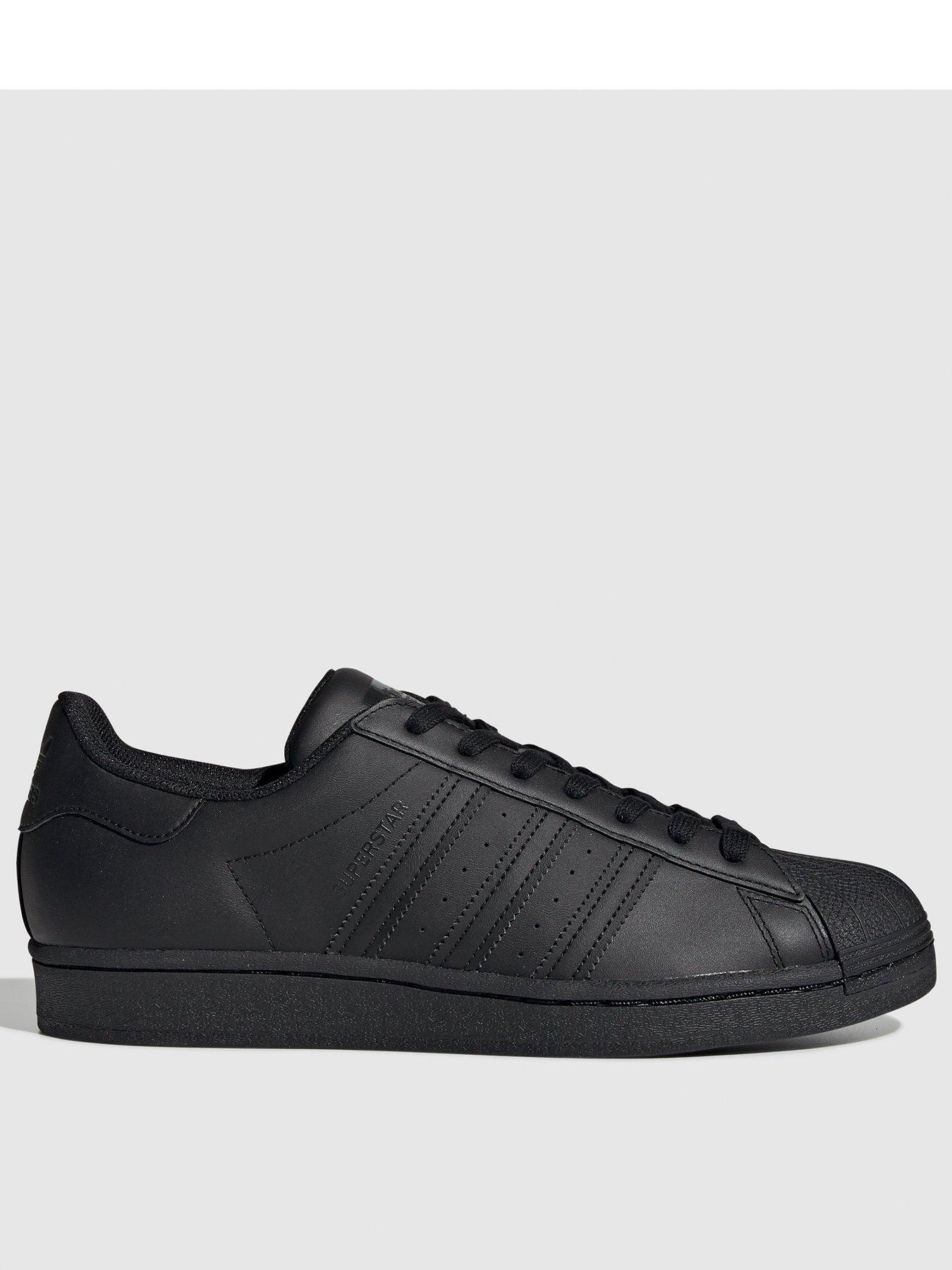 Image 3 of 6 of adidas Originals Superstar - Black/Black
