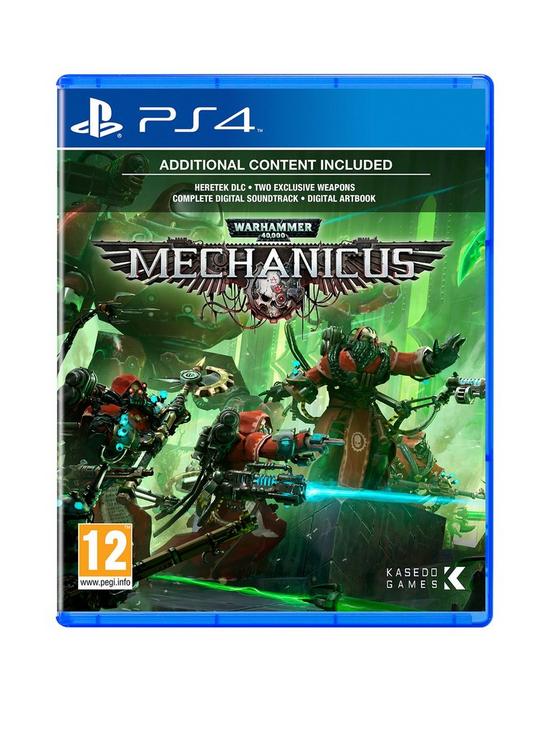 front image of playstation-4-warhammer-40000-mechanicus