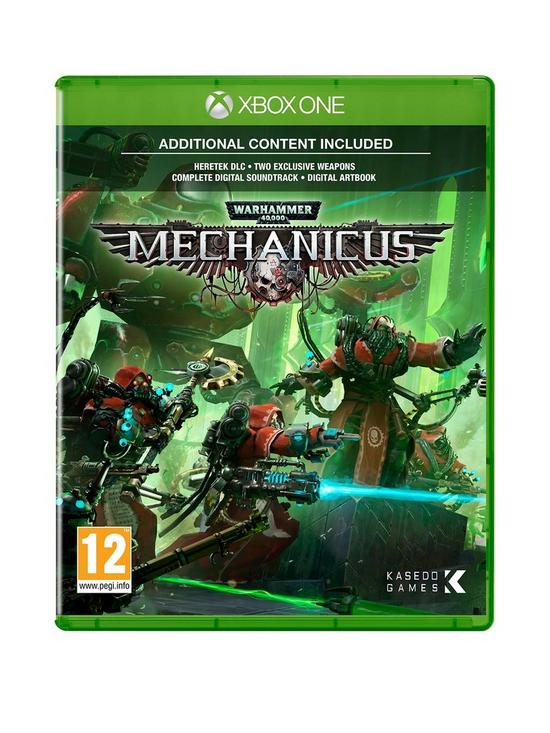 front image of xbox-one-warhammer-40000-mechanicus