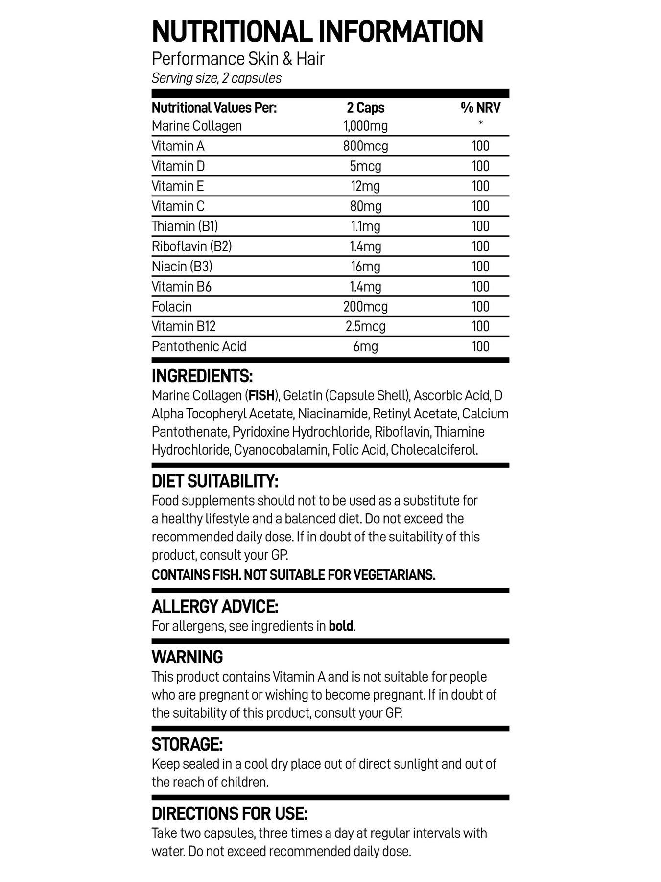 Image 2 of 2 of Bio Synergy Bio-Synergy Skin and Hair Supplement (90 Capsules)