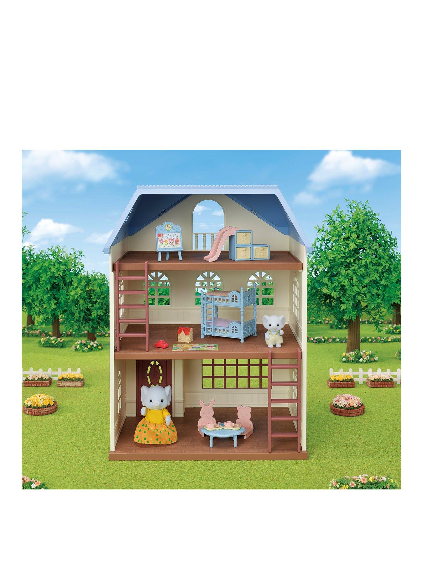 sylvanian 3 story house