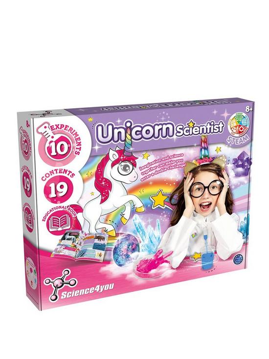 front image of science4you-unicorn-scientist