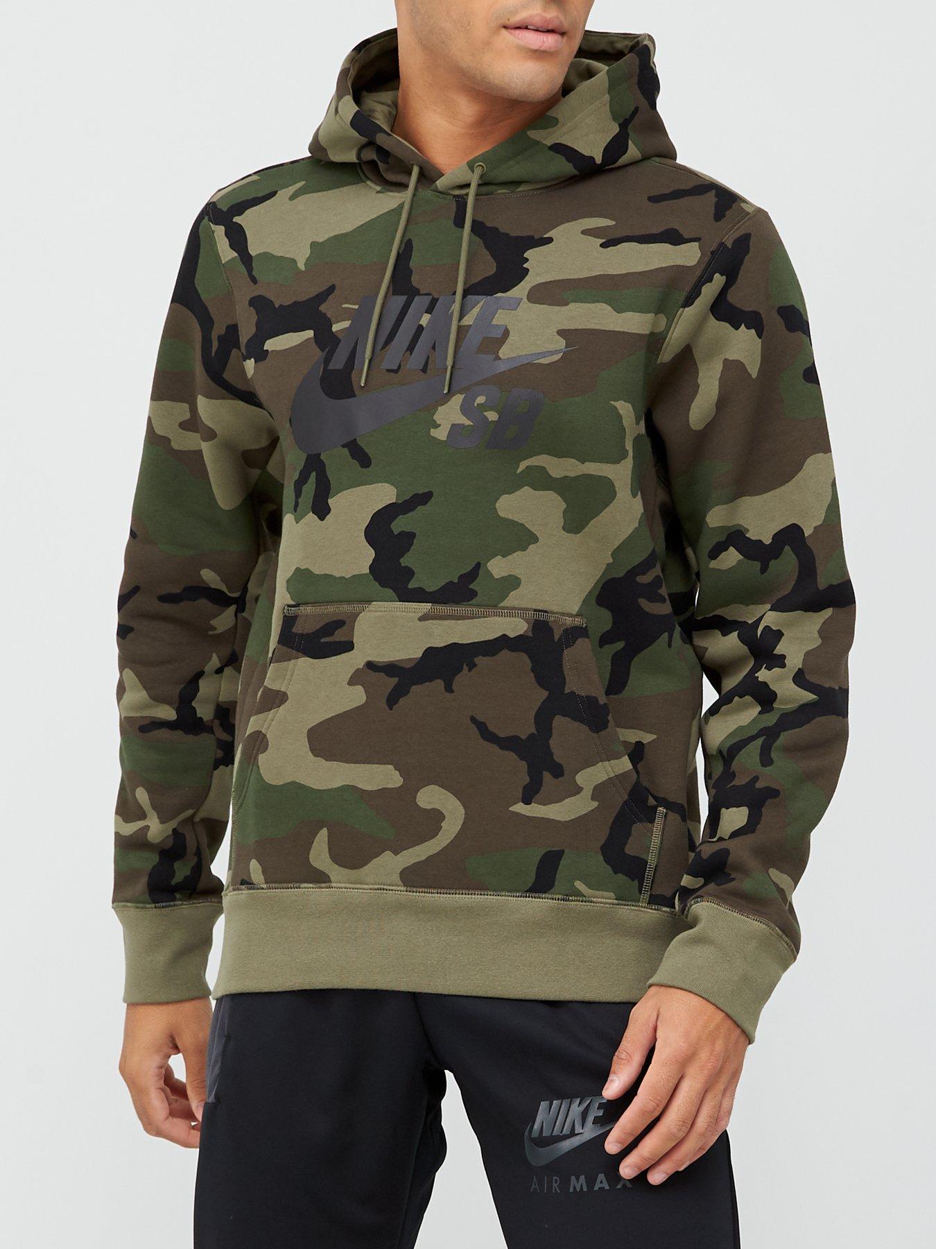 camo nike sb hoodie