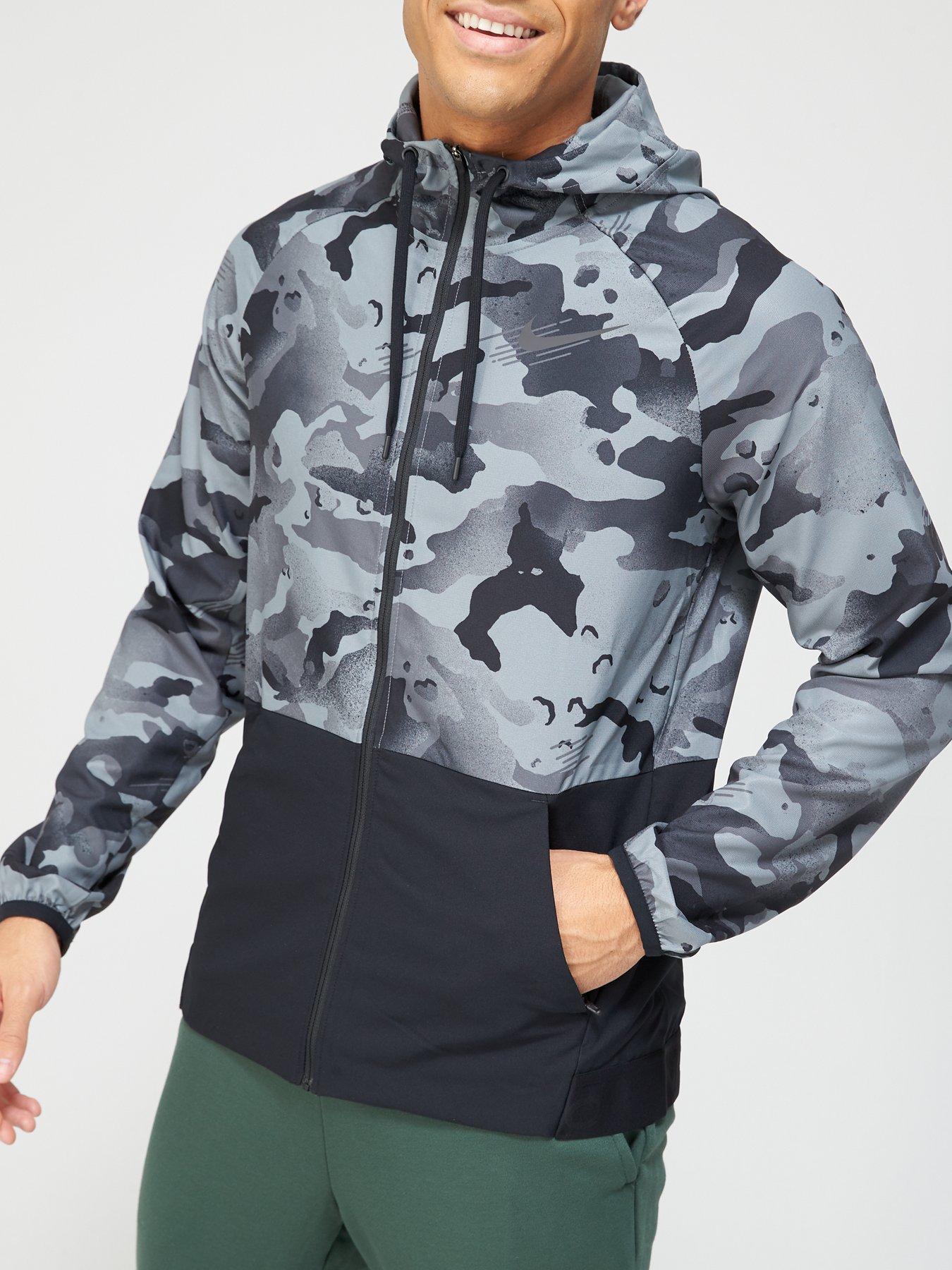 nike camo training jacket