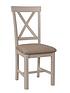  image of k-interiors-fontana-part-assembled-solid-woodnbsp85-170-cmnbspflip-top-diningnbsptable-4-chairs