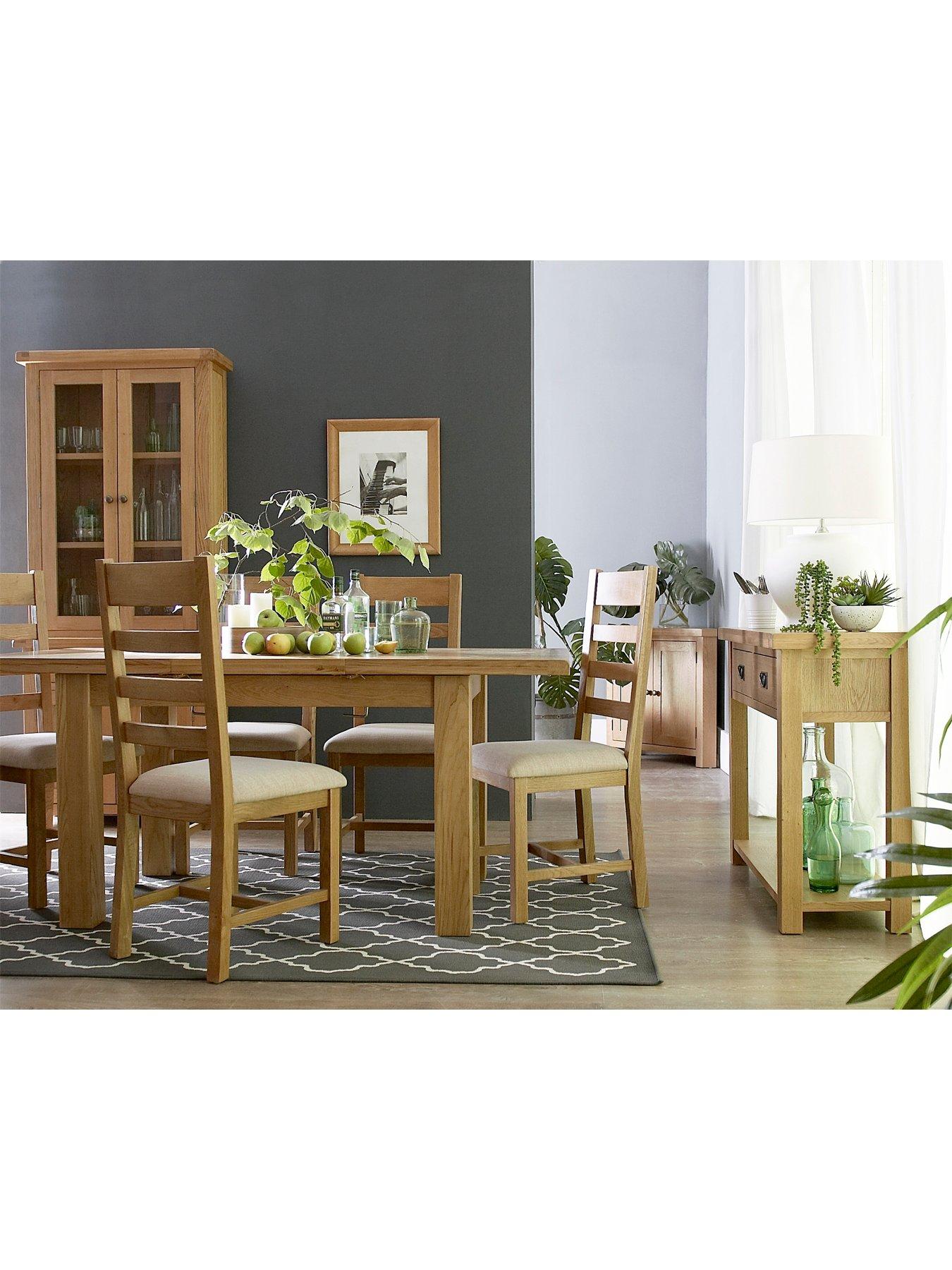 Ready assembled dining table deals and chairs