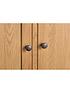  image of k-interiors-alana-ready-assembled-solid-woodnbsp2-door-2-drawer-sideboard