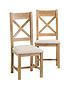 image of k-interiors-alana-ready-assembled-solid-woodnbsppair-of-dining-chairs
