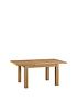  image of k-interiors-alana-part-assembled-solid-wood-125-175-cmnbspextendingnbspdining-table-nbsp4-fabric-chairs