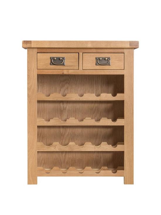 front image of k-interiors-alana-ready-assembled-solid-woodnbspwine-cabinet