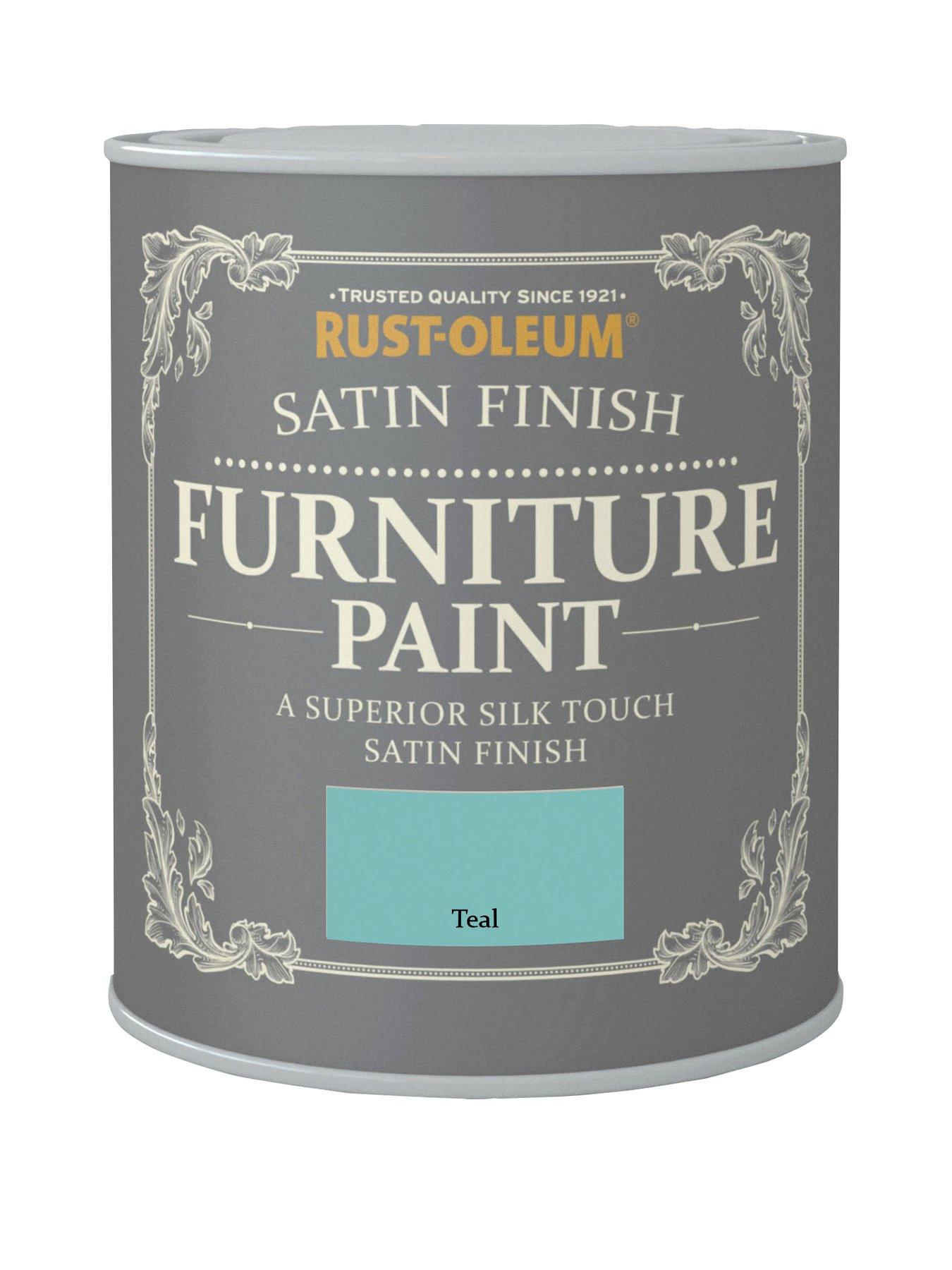 Rust-Oleum Satin Finish 750 ml Furniture Paint – Teal