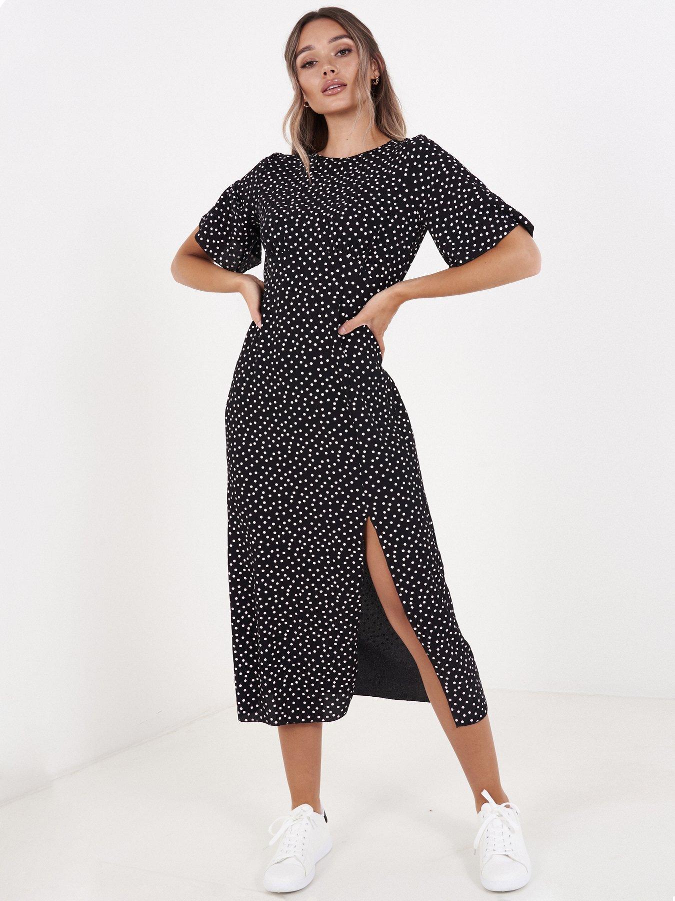 littlewoods polka dot dress