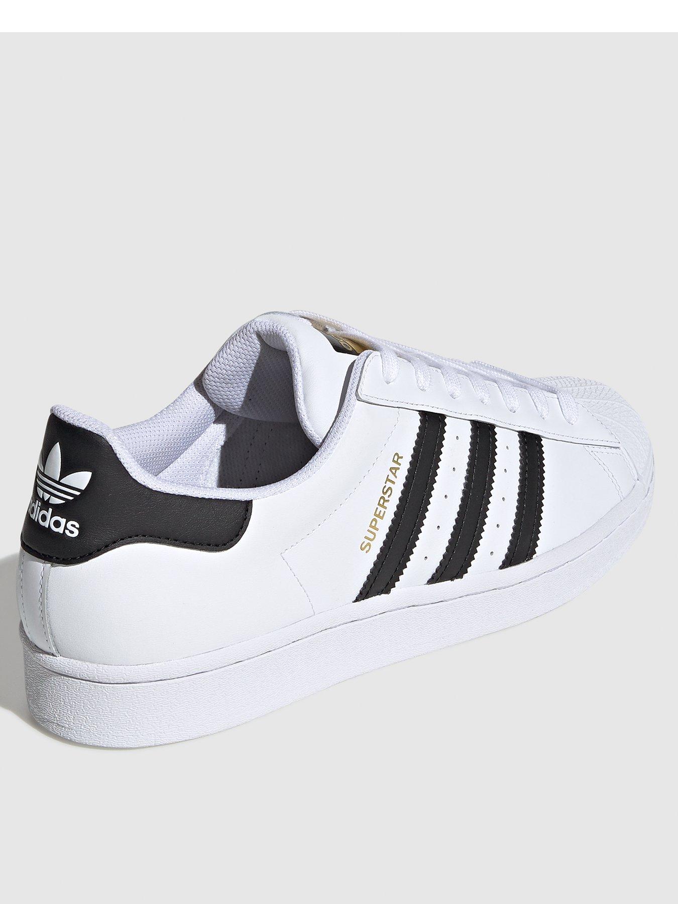 Adidas grey clearance marl superstar trainers