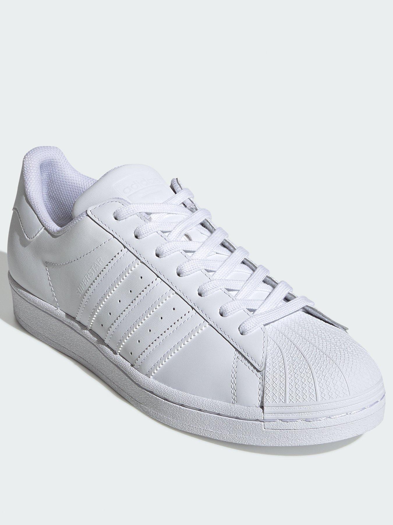 Adidas originals men's outlet superstar ii trainers black/white