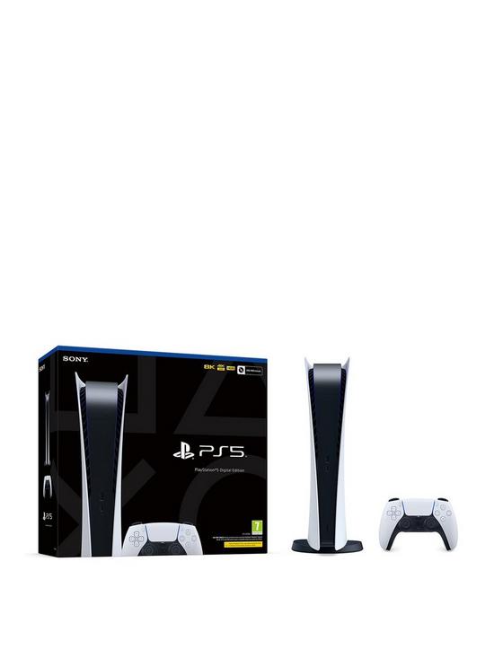 front image of playstation-5-digital-console