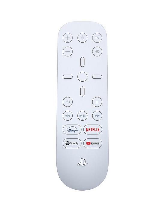 front image of playstation-5-media-remote