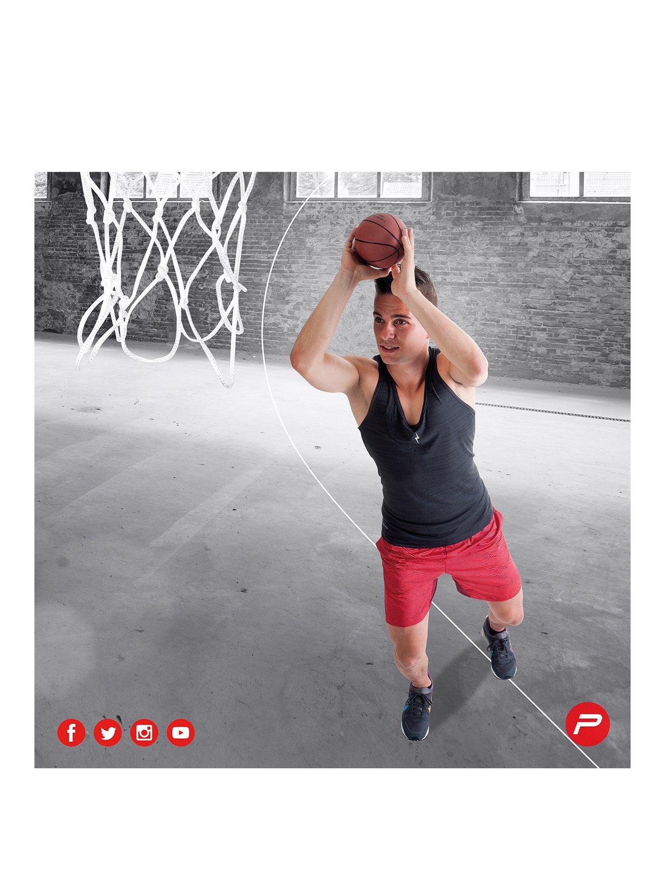 Image 2 of 6 of Pure2Improve The Fun Hoop Classic with Basketball and&nbsp;Backboard (46x30cm -&nbsp;Hoop: 23cm)