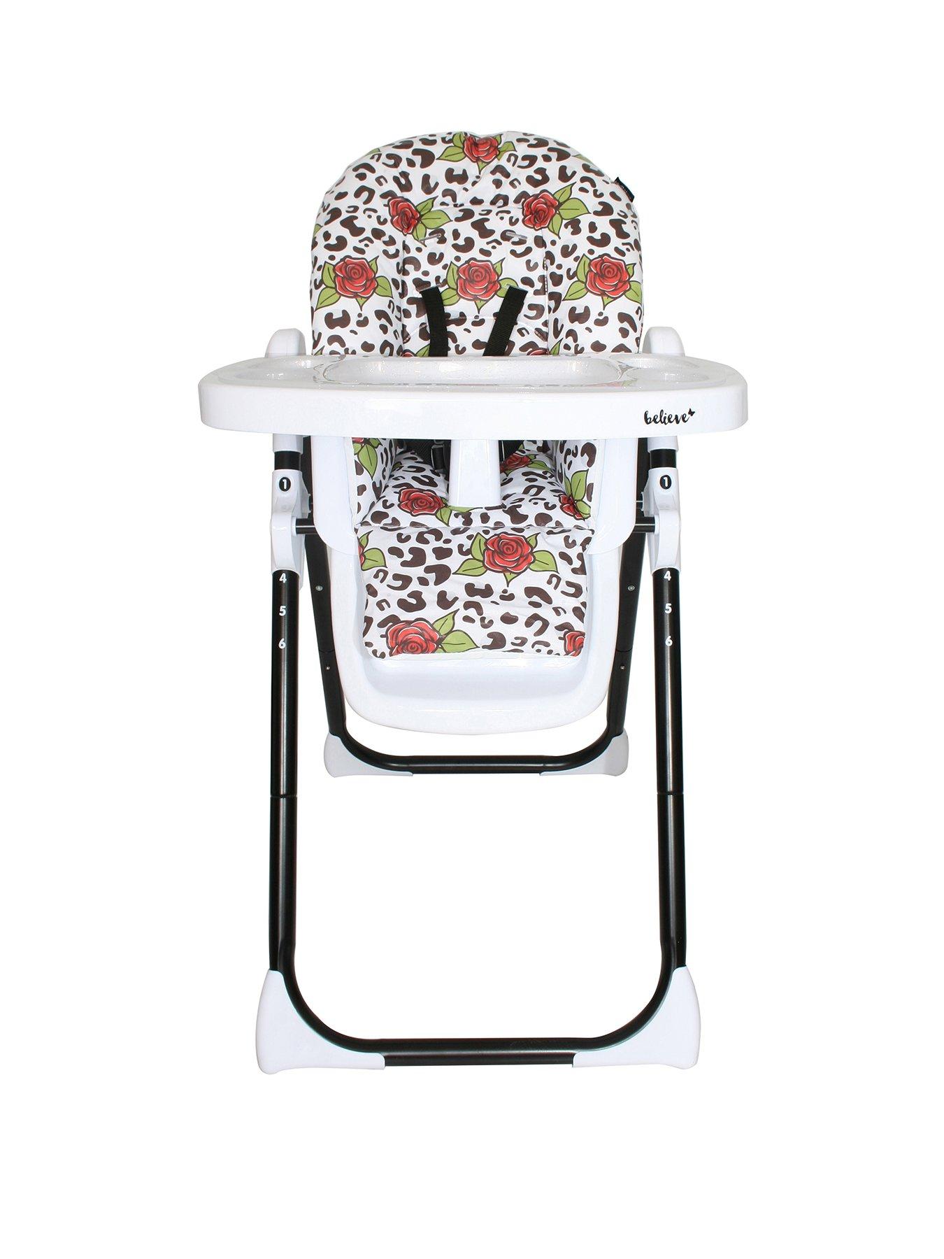 my babiie leopard high chair