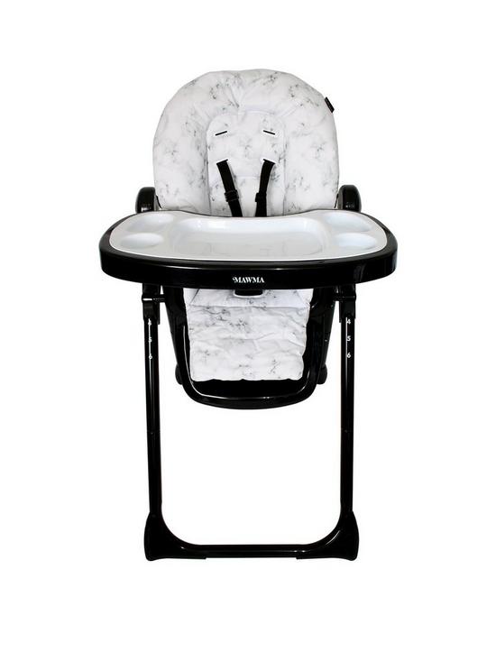 front image of nicole-snooki-polizzi-mawma-marble-premium-highchair
