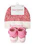  image of juicy-couture-baby-girls-hat-and-socks-gift-set-pink