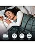  image of rest-easy-sleep-better-weighted-blanket-in-grey-ndash-3-kg-ndash-90-x-120-cm