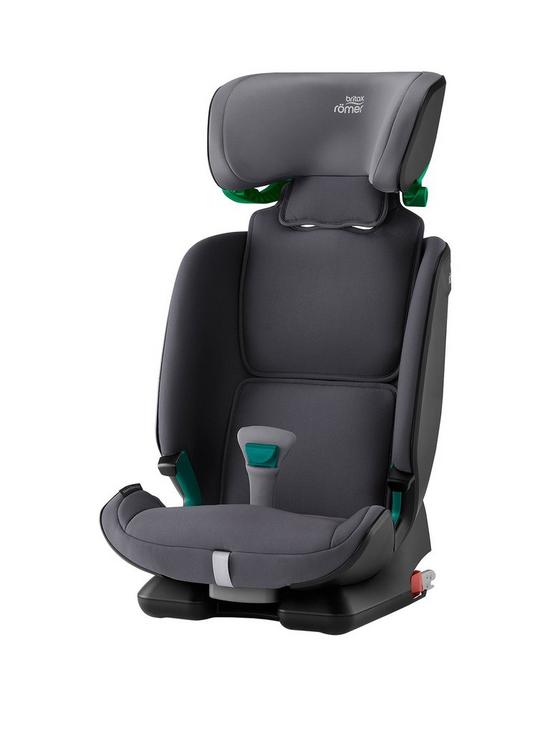 stillFront image of britax-romer-advansafix-m-i-size-car-seat-15-months-to-12-years-approx--toddlerchild-group-1-2-3-storm-grey