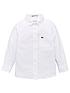  image of lacoste-boys-classic-oxford-shirt-white