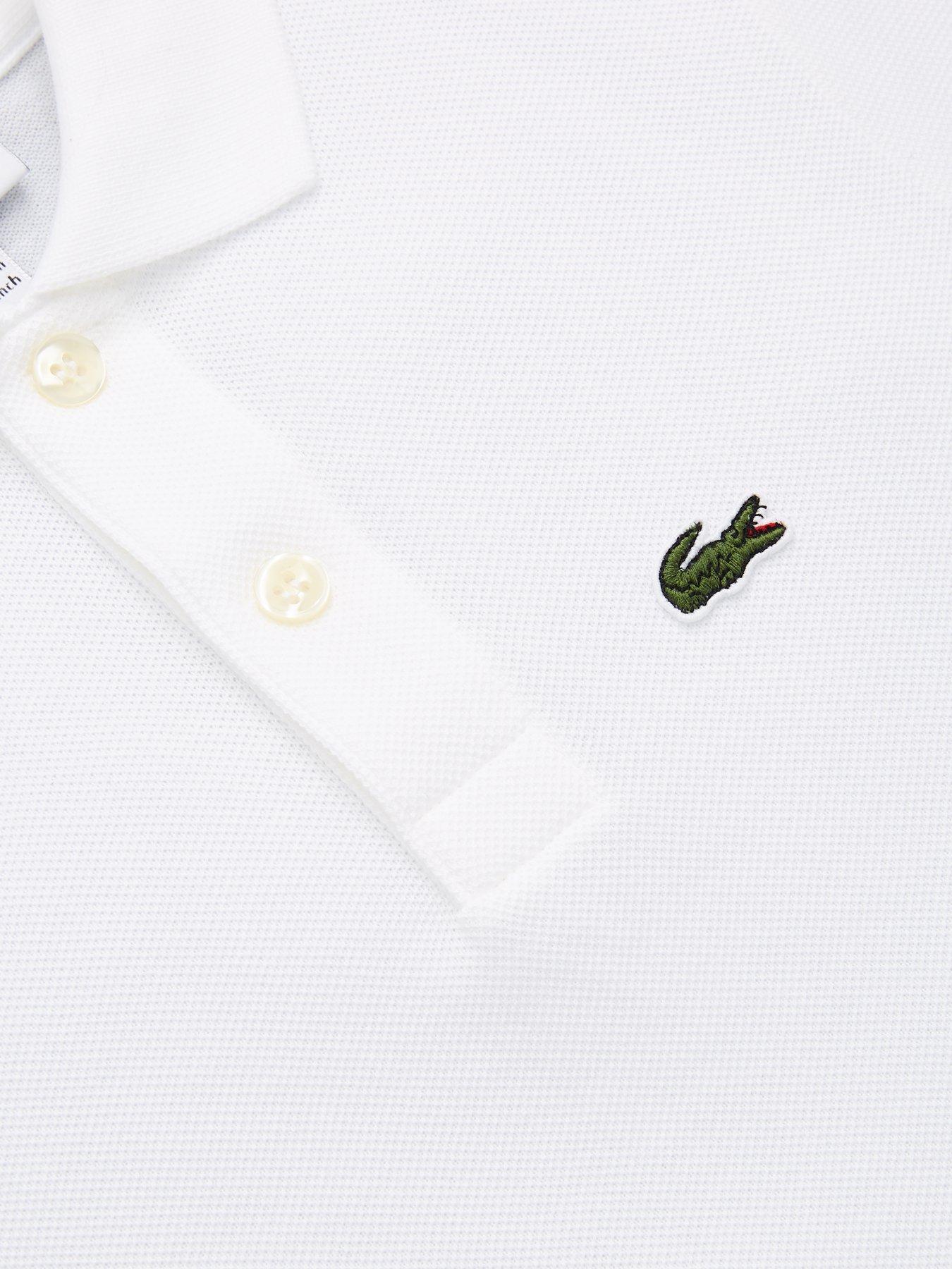 Boys white lacoste on sale shorts