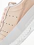  image of adidas-supercourt-junior-trainers-pink