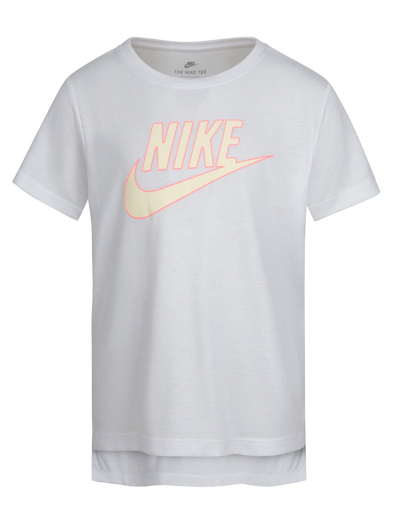 Nike Nike Younger Girls Short Sleeve Drapey Graphic T-shirt ...