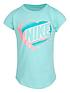  image of nike-younger-girls-short-sleeve-graphic-t-shirt-blue