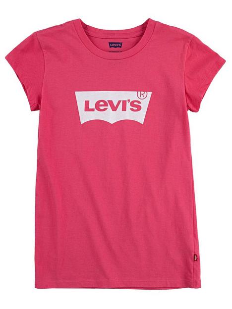 levis-girls-short-sleeve-batwing-t-shirt-pink