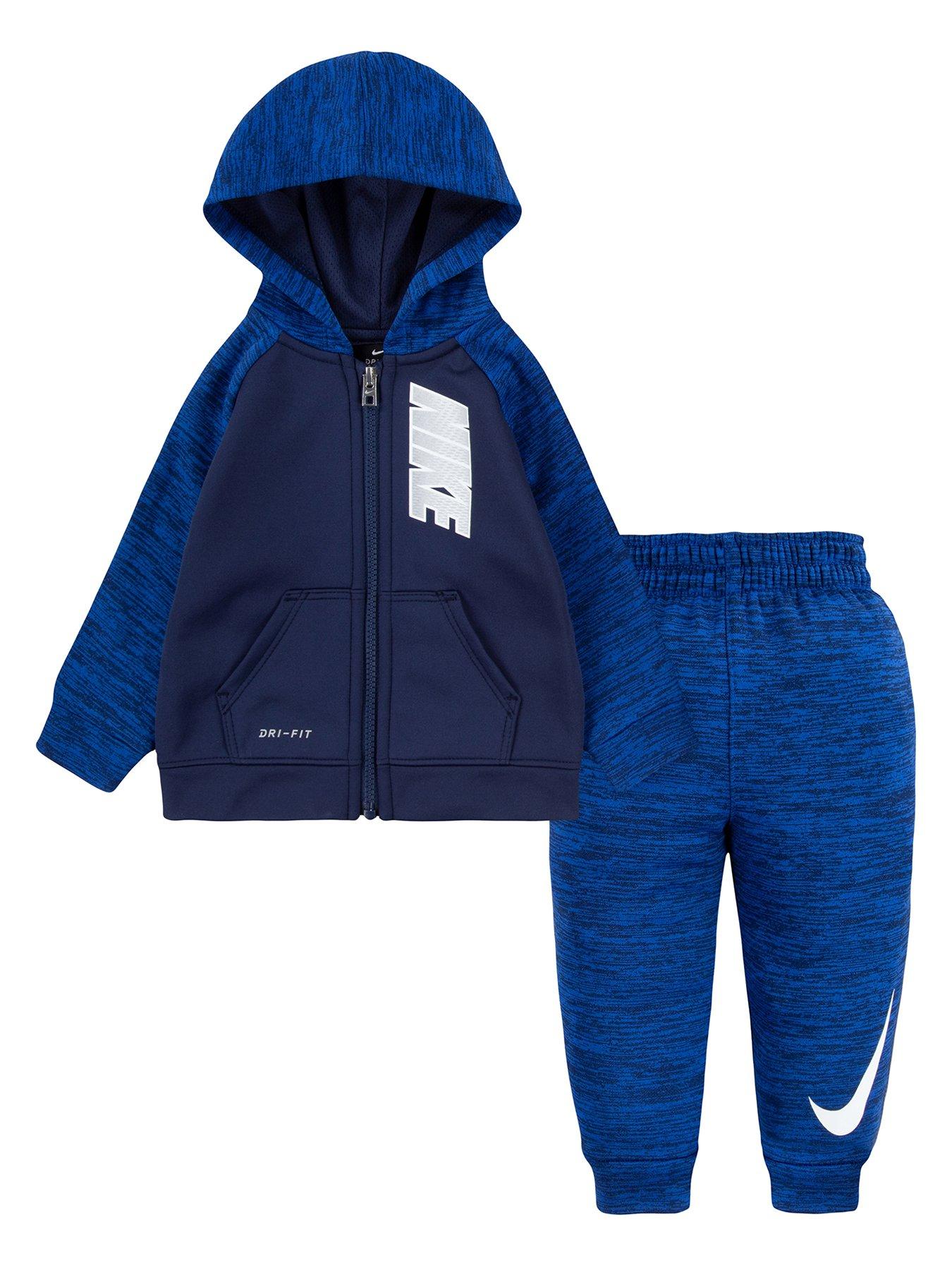 baby blue tracksuit nike