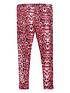  image of converse-younger-girl-python-print-high-rise-legging-pink