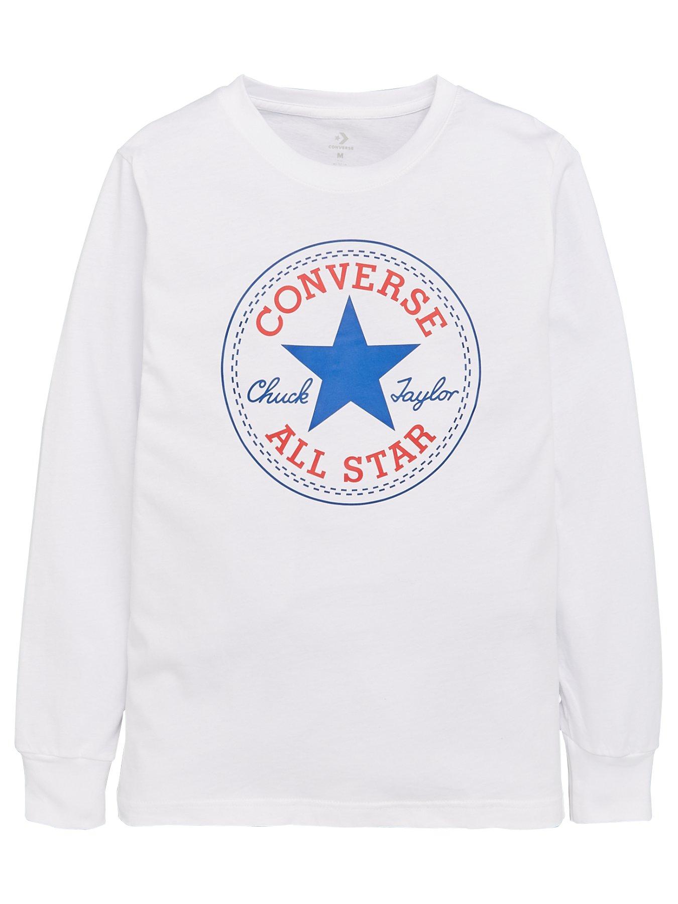 converse long sleeve t shirt