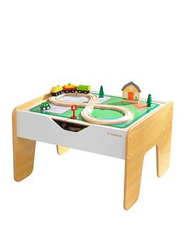 kidkraft-2-in-1-activity-table-with-board-grey-and-white