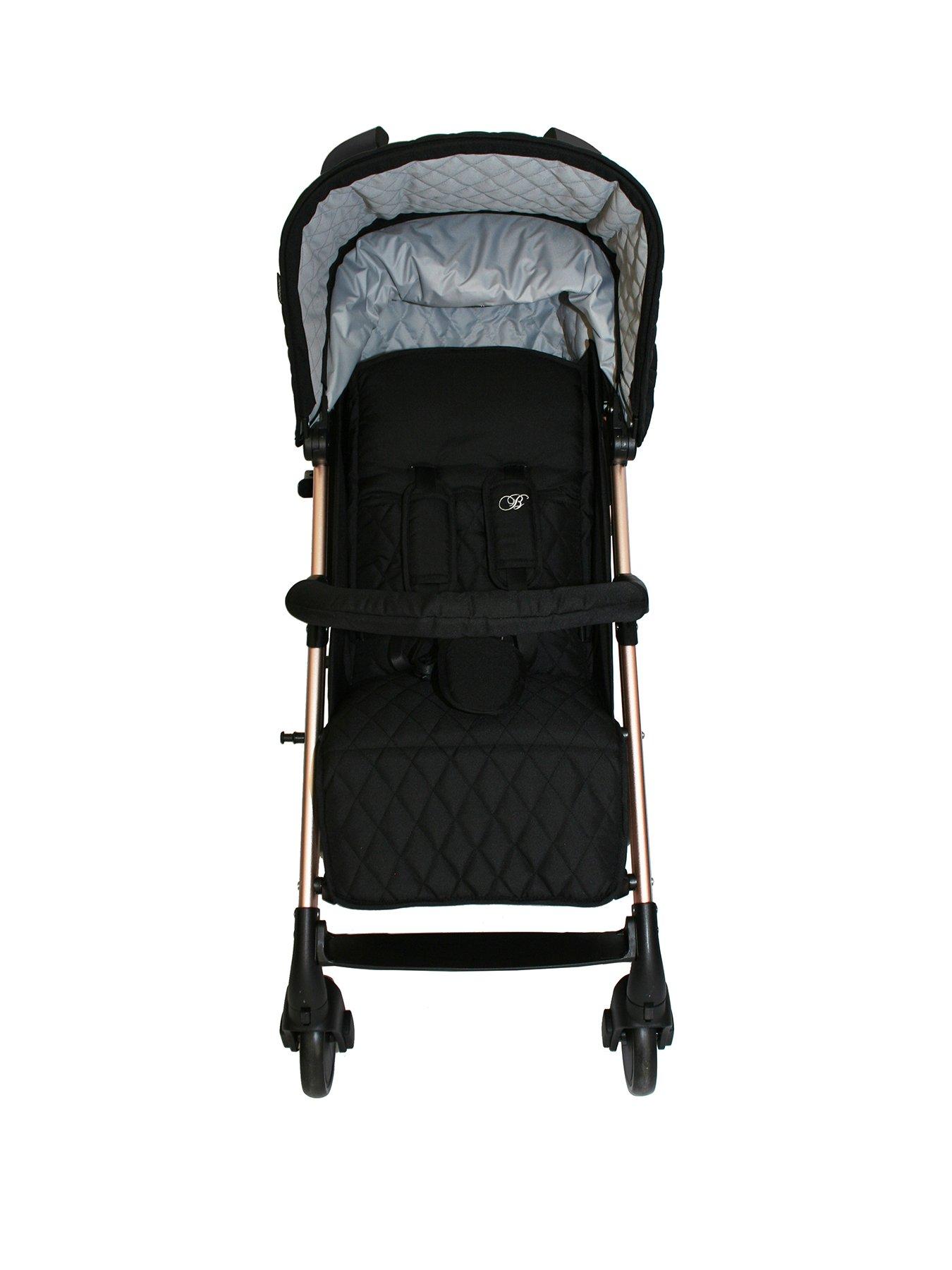 Image 2 of 6 of My Babiie MB51 Plus Stroller - Quilted Black
