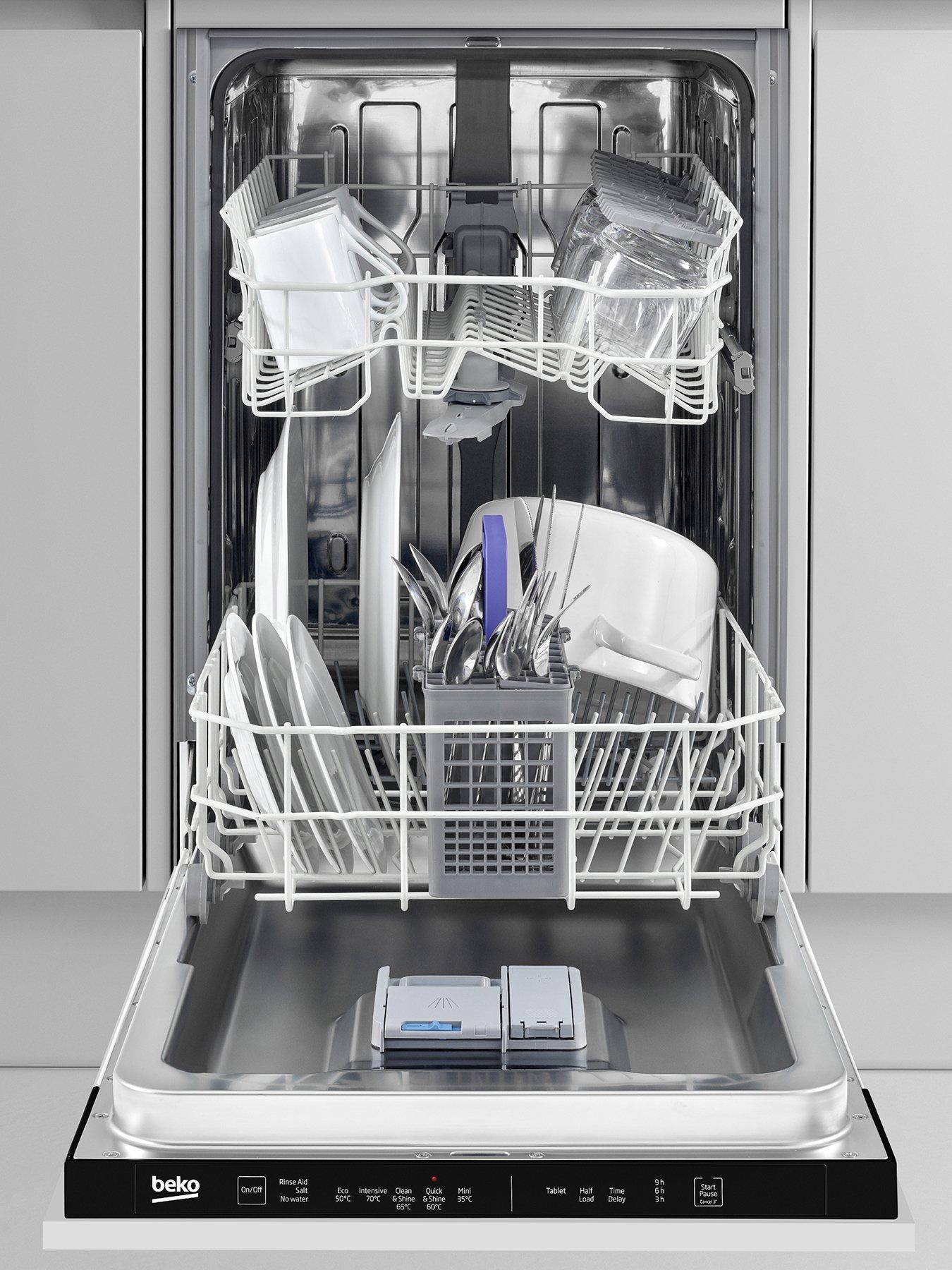 beko 450 integrated dishwasher