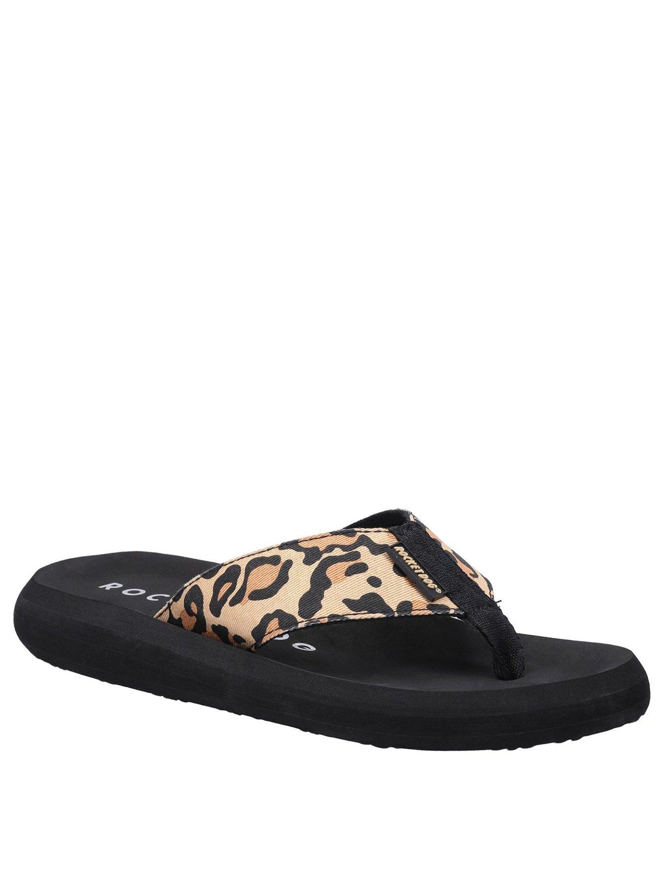 rocket dog leopard flats