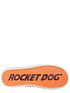  image of rocket-dog-jazzin-canvas-aloe-plimsoll-navymulti