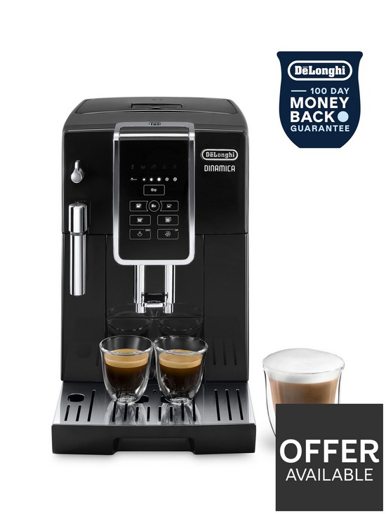 stillFront image of delonghi-dinamica-automatic-bean-to-cup-coffee-machine-ecam35015b