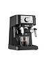  image of delonghi-stilosa-barista-espresso-machine-amp-cappuccino-maker-ec260bk
