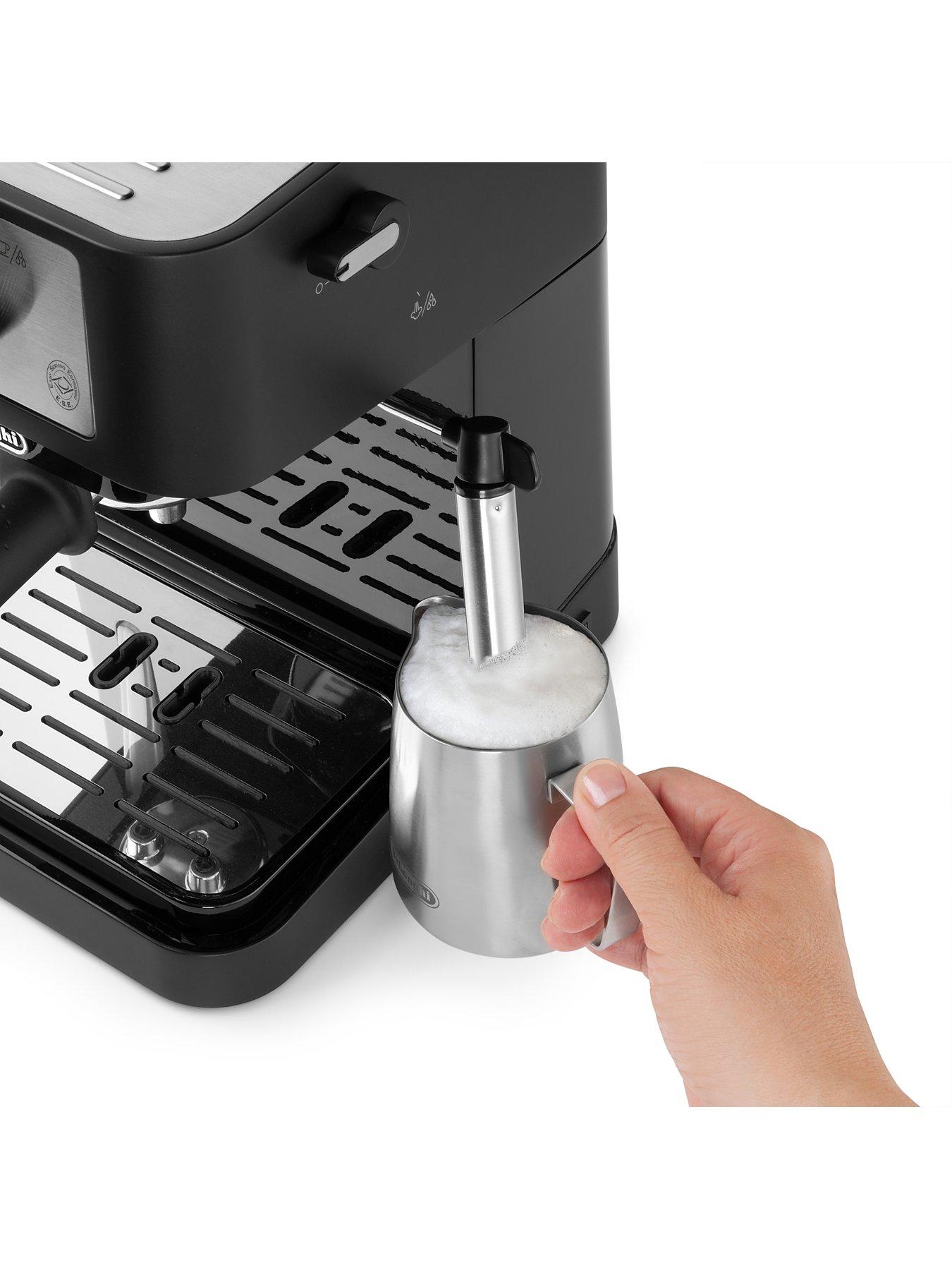  image of delonghi-stilosa-barista-espresso-machine-amp-cappuccino-maker-ec260bk